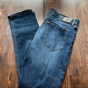 Express Men's Rocco Slim Fit Straight Leg Jeans Medium Wash Blue Size 34x31